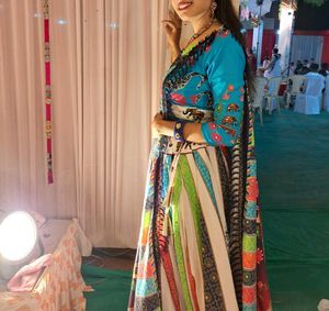 Colorful Embroidered Lehenga
