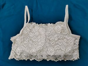 White Lace Bralette Price Dropped