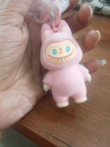 Labubu Pink Keychain
