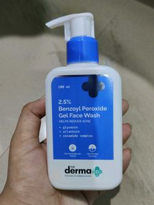 The Derma Co 2.5% Benzoyl Peroxide Gel Face Wash