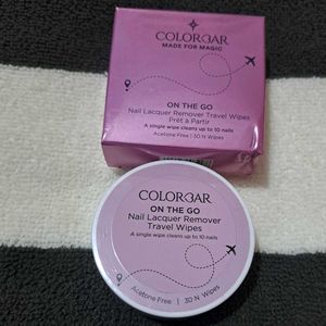ColorbarOn The Go Nail Lacquer Remover 30 Wipes