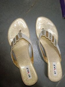 ZYLA Gold foot wear