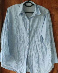 Striped Button-down Shirt Size XL