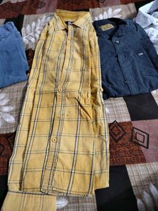 Combo Of 5 Used Shirt For Men Cheast 36/38 M Size