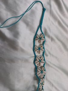 Turquoise color boho belt