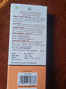 Mama Earth BB Cream
