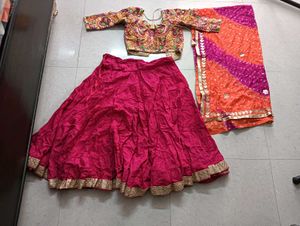Chaniya Choli With Blouse &amp; Dupatta , Navaratri Sp