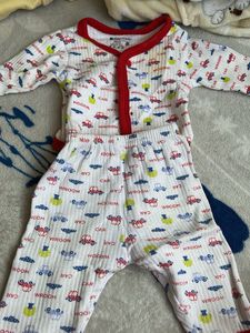 Car Print Baby thermal Set