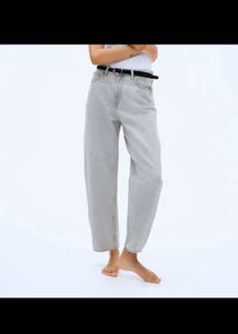 Gray Y2K Denim Jeans