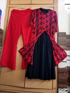 Long Kurta Suit Set