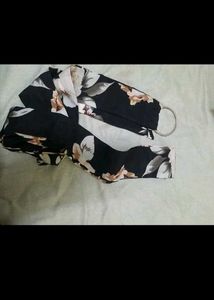 Floral Print Wrap Dress