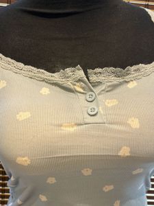 Cute Blue Cami Top