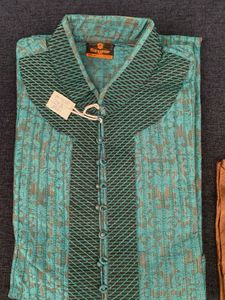 Teal &amp; Brown Outfit Set