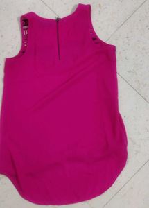 Dark pink tunic