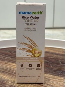Mama Earth Face Cream - Tone Up (Rice Water)