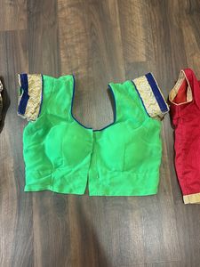 3 Combo Padded Blouse Front Hook