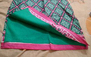 New Pink &amp; Green Kurta Set