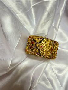 Gold covered bracelet