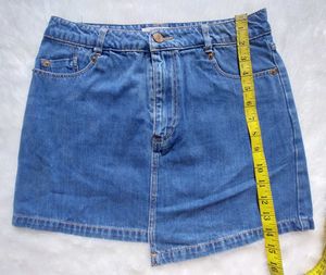 Denim Mini Skirt