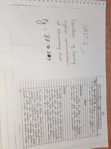 English Pedagogy Notes(Deled,Bed, Special Edu.)