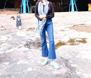 Women Bootcut Denim Jeans