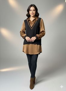 Stylish Layered Look Top