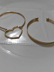 Gold Tone Bangle Bracelets