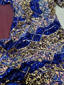 Sequin Embellished Ethnic Gown