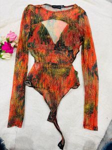 PrettyLittleThing Mesh Bodysuit