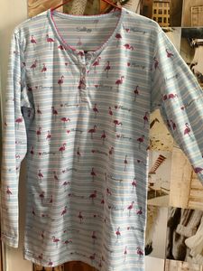 Flamingo Print Night Suit