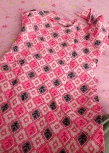 Pink 🩷 short Kurti Women