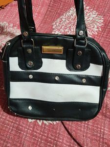 Striped Handbag