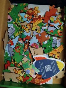 new wooden Animal Puzzle Fun for kids