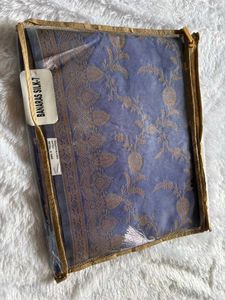 Banarasi Silk Saree - Lavender &amp; Gold❤️