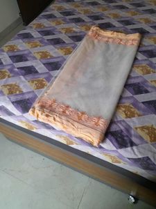 Embroidered Net Dupatta