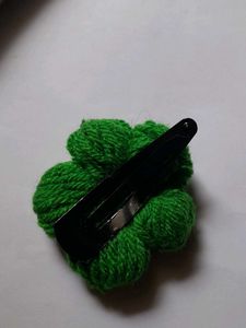 Yarn Heart and Flower Embellishments
