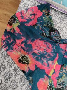 Floral Print Scarf