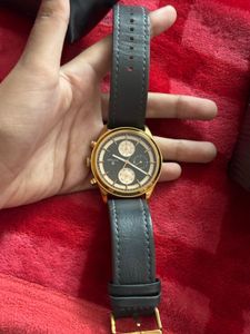 Titan Watch - Gold &amp; Black