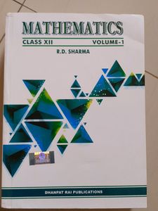 Mathematics vol 1 - R D Sharma