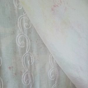 Double Shade Embroidered Dress Material