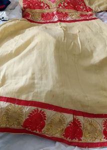 Cotton Anarkali Dress... Stitched XL