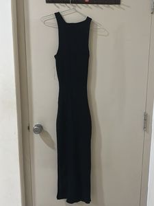 Black Ribbed Bodycon 🖤