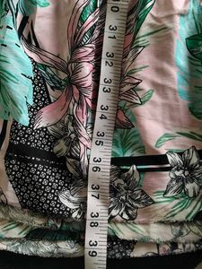 Floral Tiered Skirt - Free Size