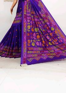 New Kantha Embroidery Saree with blouse piece