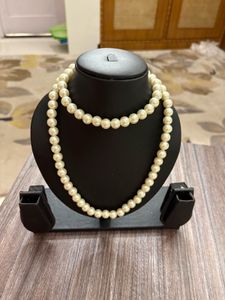 pearl necklace long length