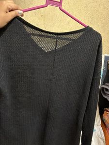 Black Long Sleeve Top