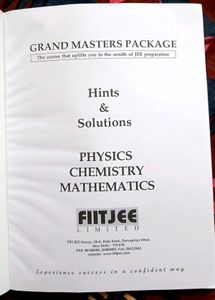 FIITJEE: Grandmaster&#39;s Package For JEE Advance.