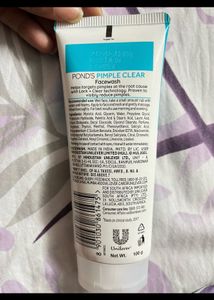 Ponds Pimple Clear Facewash
