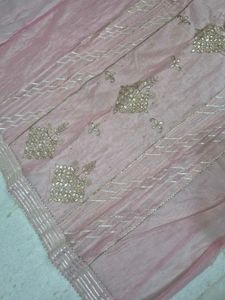 Organza pink dress