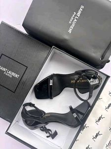 YSL Black Heels